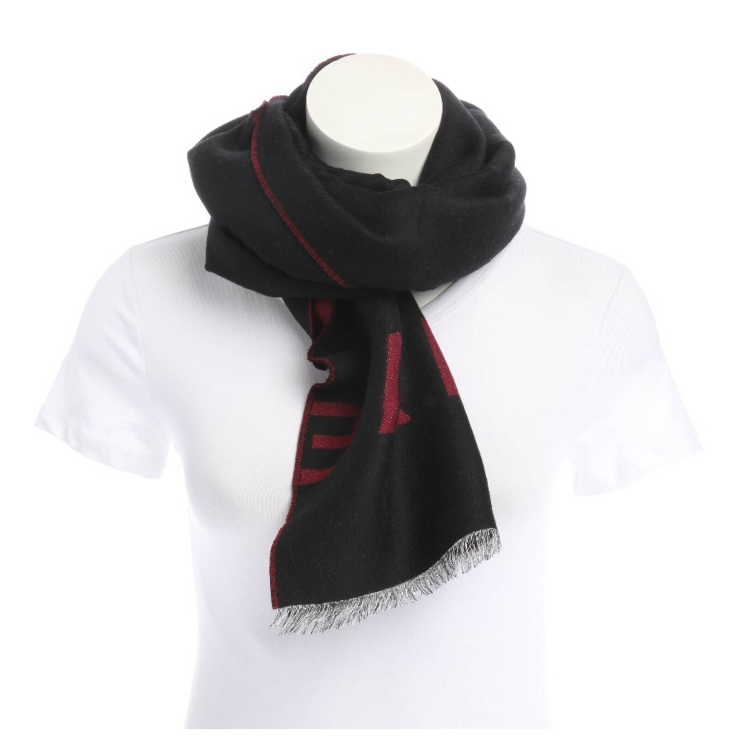 Givenchy Scarf & Wrap in One size in Red: front