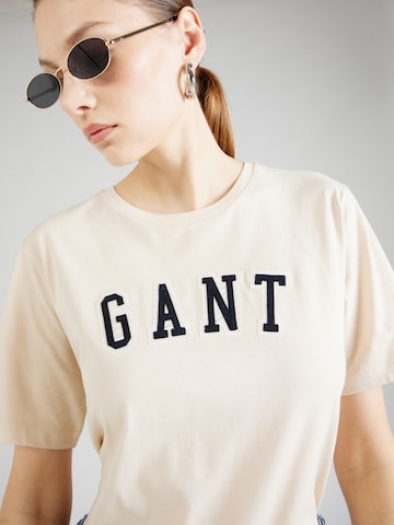 GANT T-shirt i beige