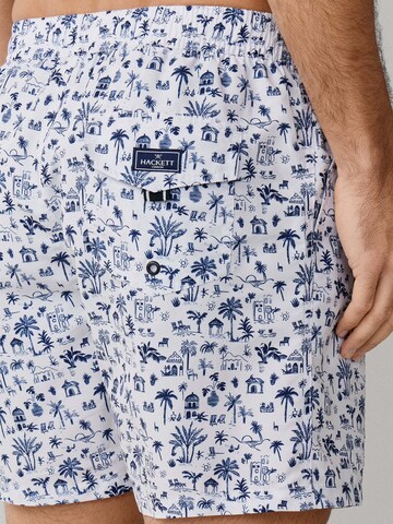 Hackett London Swimming shorts 'Island' in White