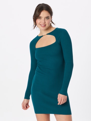 Abercrombie & Fitch Knit dress in Blue: front