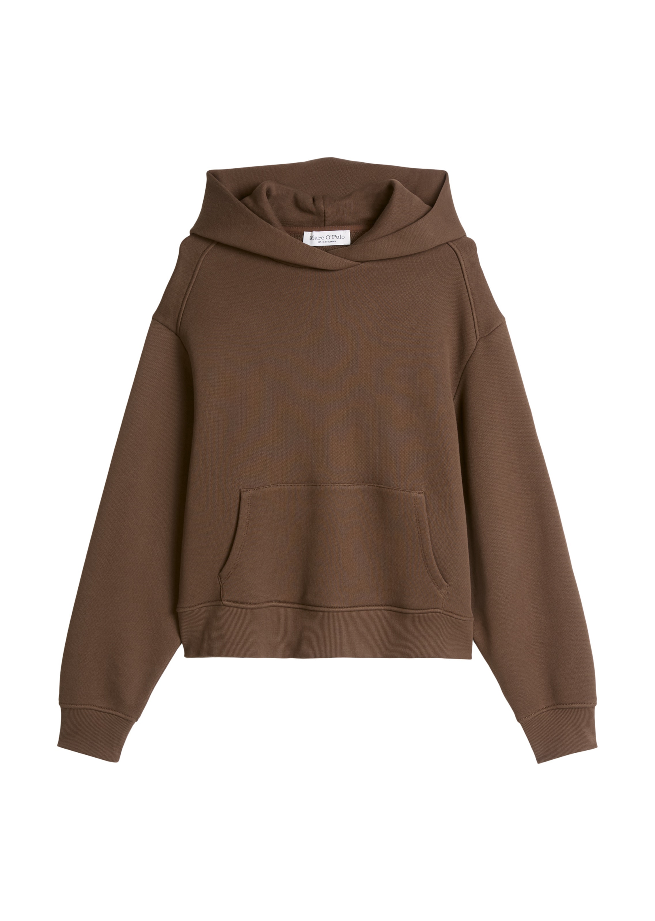 Sweat-shirt Marc O'Polo en marron : devant