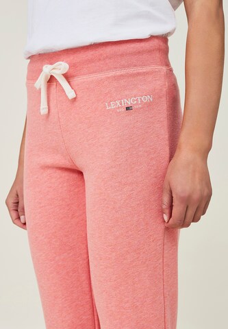 Lexington Regular Sweathose 'JENNA' in Pink