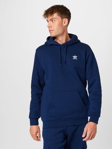 ADIDAS ORIGINALS Regular fit Μπλούζα φούτερ 'Adicolor Essentials Trefoil' σε μπλε: μπροστά