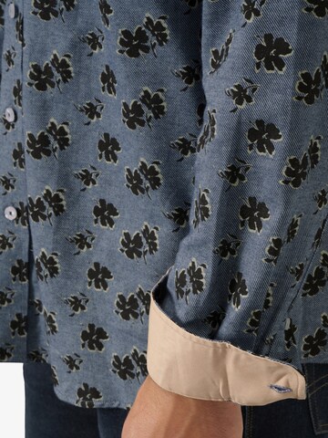 BABISTA Regular fit Button Up Shirt ' Milantara ' in Blue