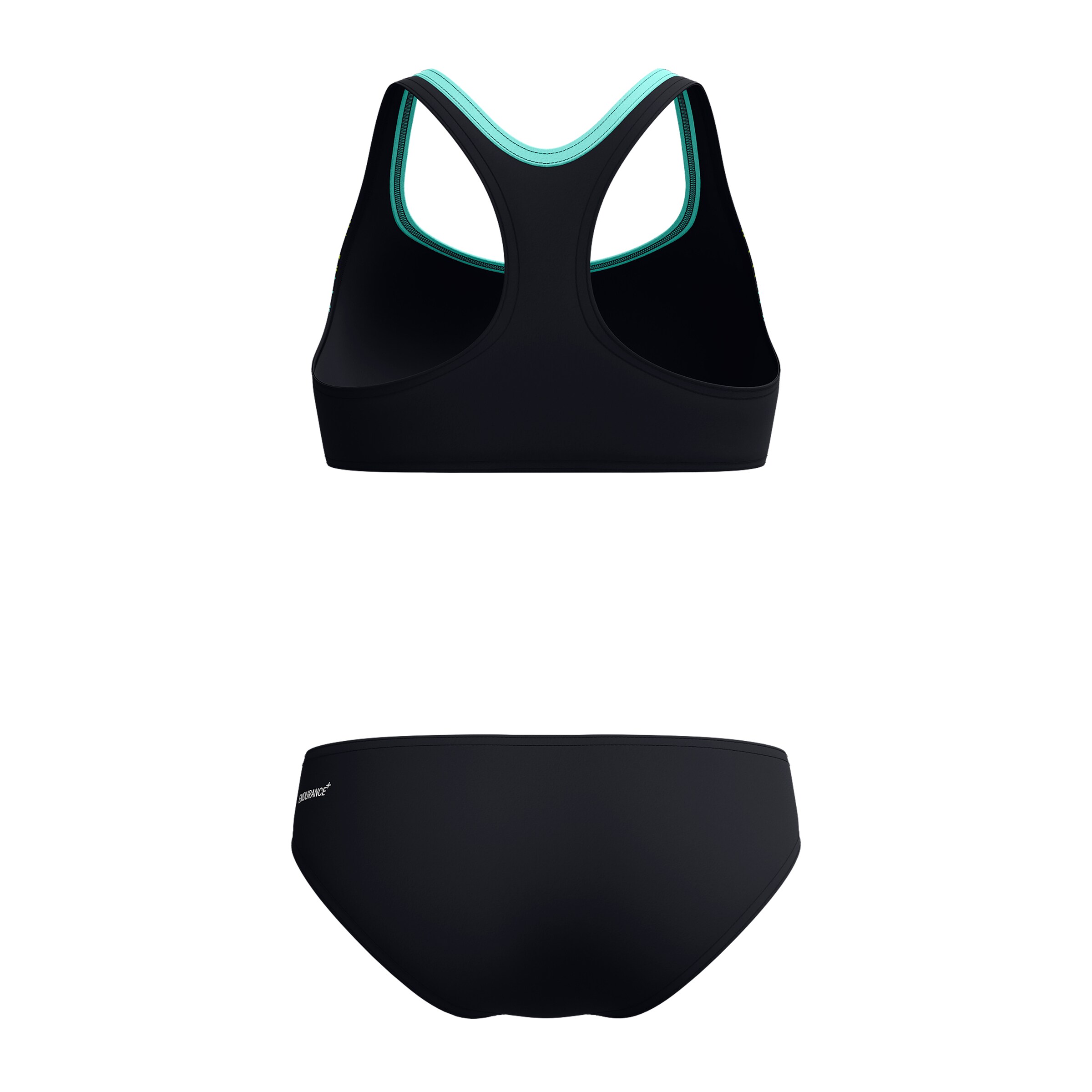 SPEEDO Bralette Sports Bikini in Black