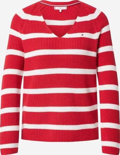 ekrü / piros TOMMY HILFIGER Pulóver 'HAYANA', Termék nézet