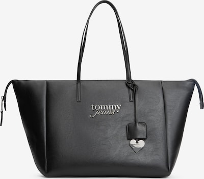 Tommy Jeans "Shopper" tipa soma pieejams One Size, krāsa - melns / Sudrabs, Preces skats
