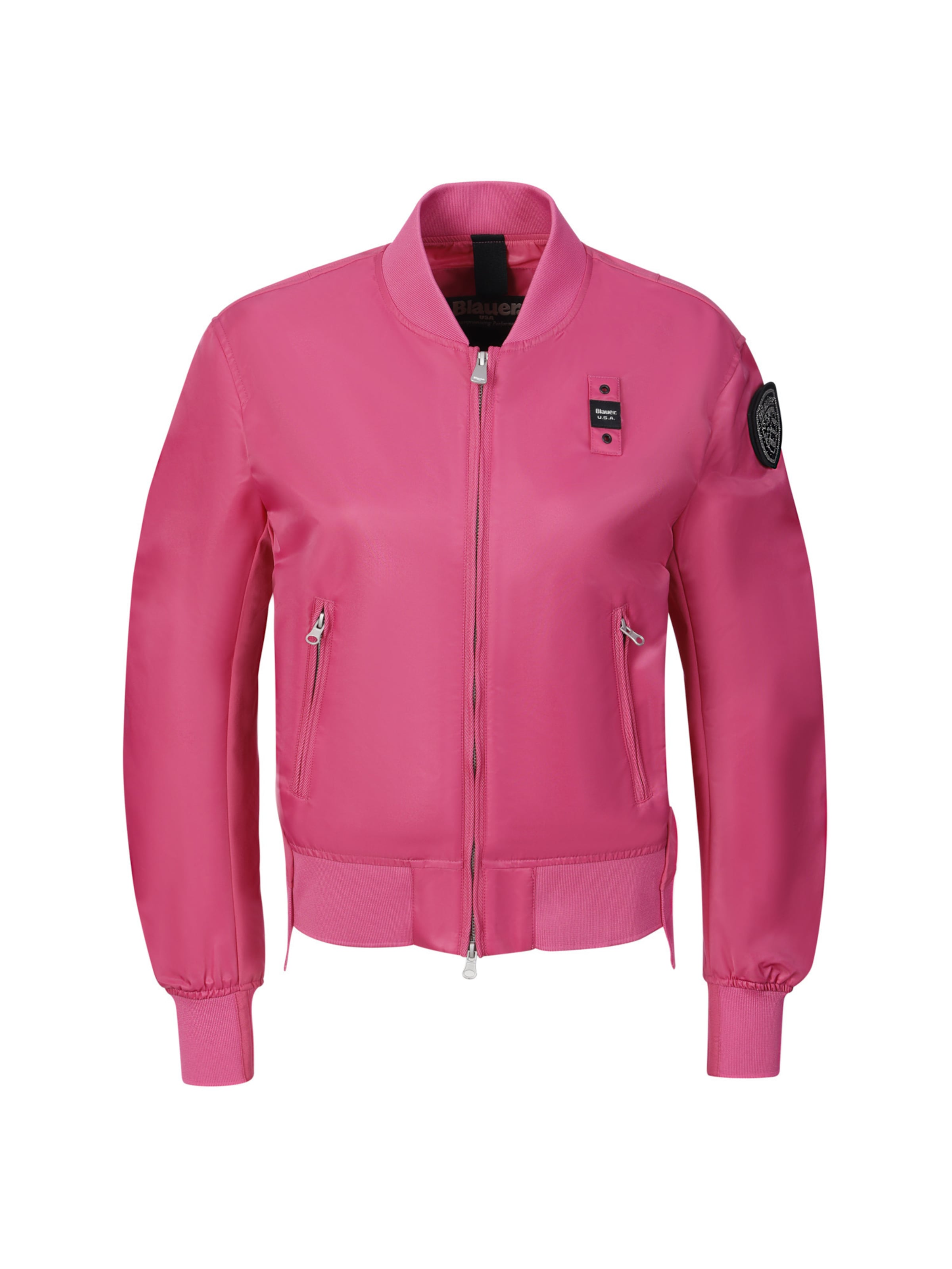Giacca di mezza stagione ' Laurie ' di Blauer.USA in rosa: frontale