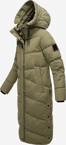 NAVAHOO Zimný kabát 'Kuschelmausi' - Zelená