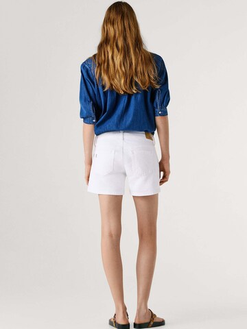 Regular Jean 'Siouxie' Pepe Jeans en blanc
