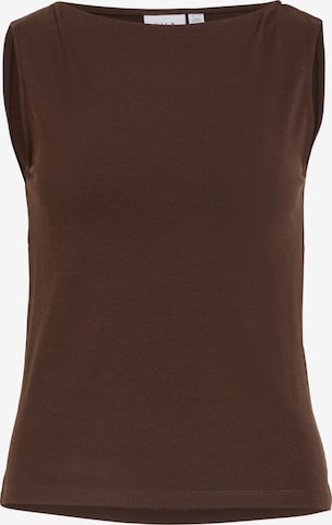 VILA Top 'VIEmilie' in Brown: front