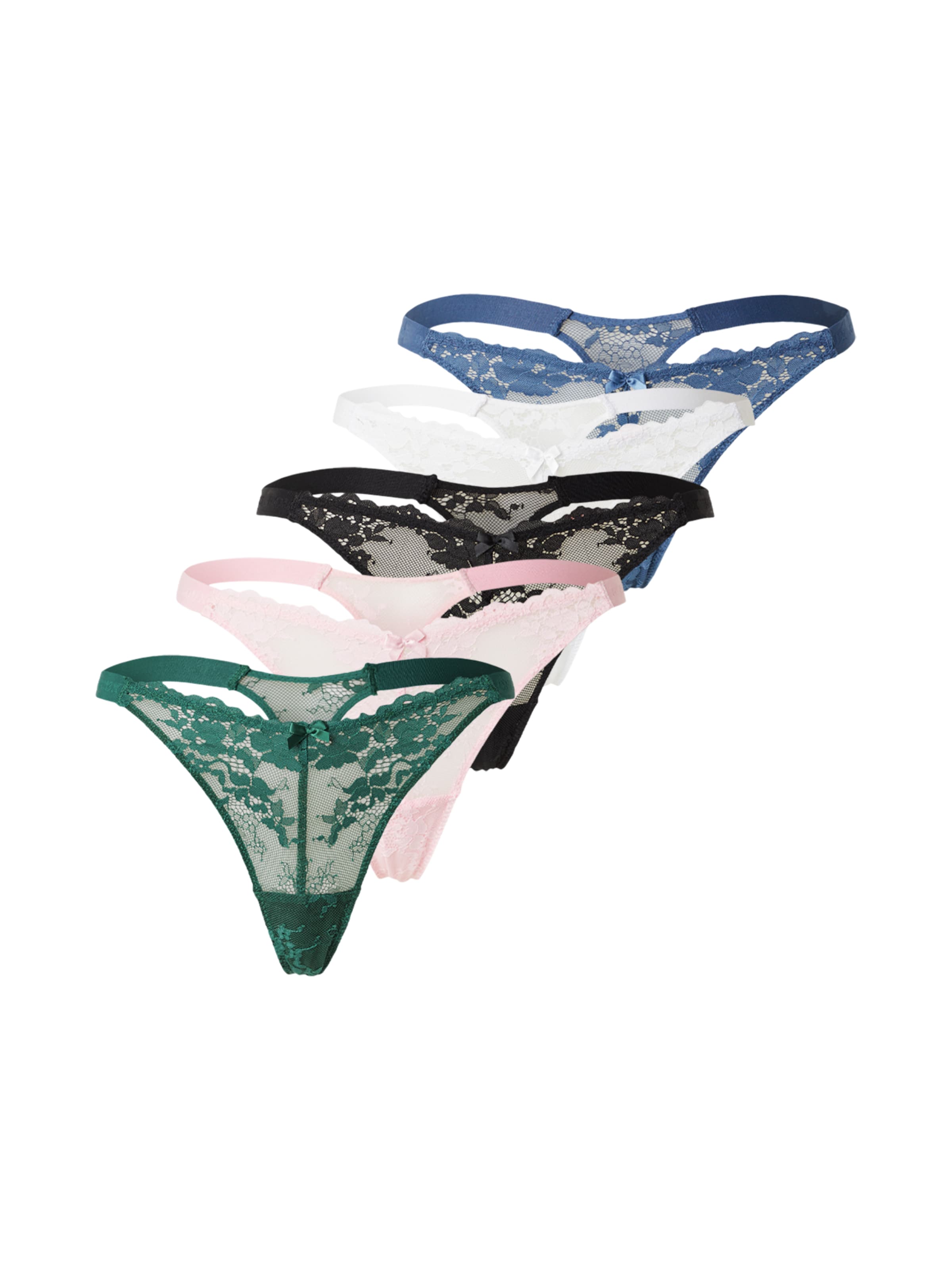 Boux Avenue String in Blue: front