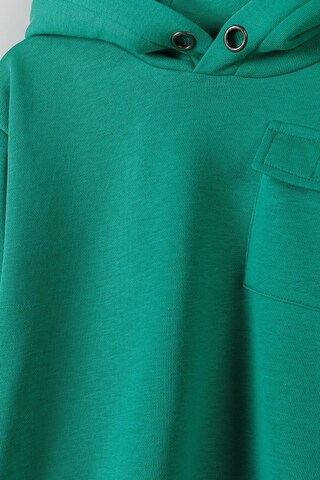 Bluză de molton de la MINOTI pe verde