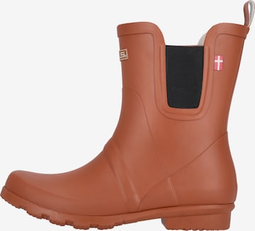 Mols Rubber Boots 'Suburbs' in Brown