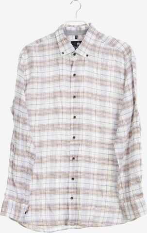 Navyboot Button Up Shirt in L in White: front