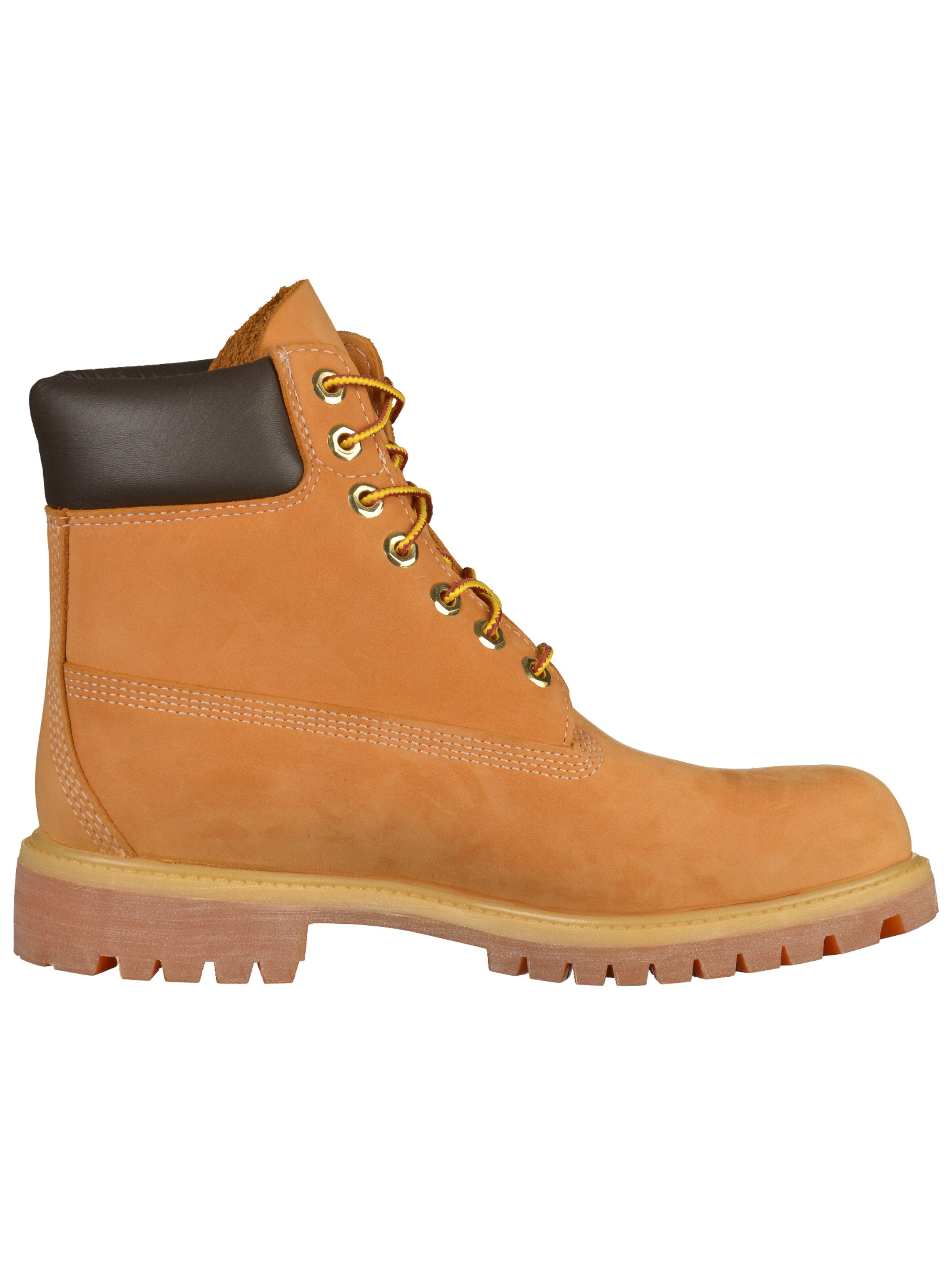 TIMBERLAND - Botas com atacadores '6IN Premium' em amarelo