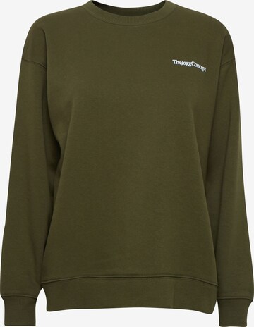 Sweat-shirt 'Rafine ' The Jogg Concept en vert : devant