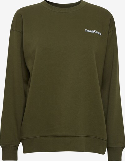 The Jogg Concept Sweatshirt 'Rafine ' in grün / weiß, Produktansicht