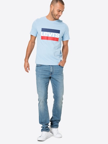 LEVI'S ®Regular Fit Majica 'Sportswear Logo Graphic' - plava boja