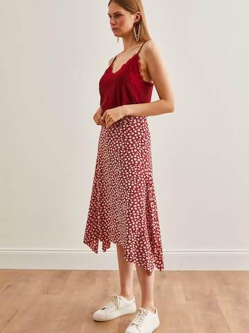 Gonna di olalook in rosso