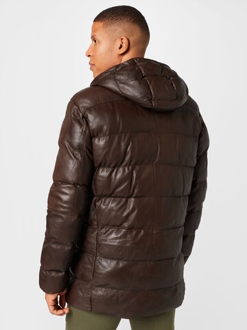 FREAKY NATION Winter Jacket in Brown