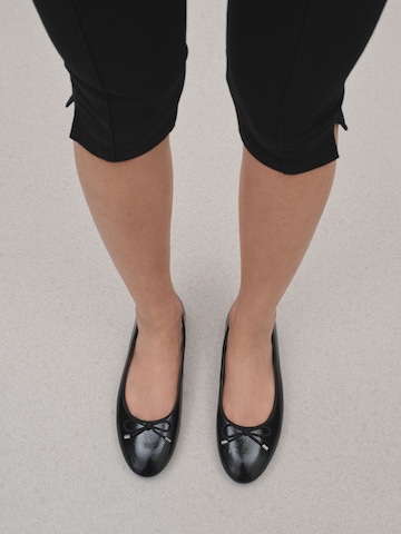 Next Ballerina met riempjes 'Forever Comfort' in Zwart
