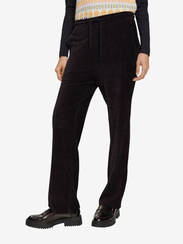 EDC BY ESPRIT Pants in Black: front