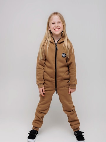 Tuta 'Latte' di MANUL in beige: frontale
