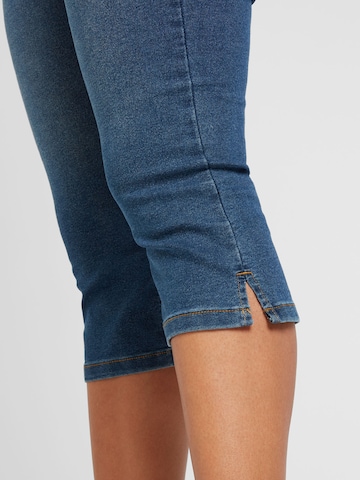 EVOKED Skinny Jeans 'VIJEGGY ANA' in Blau