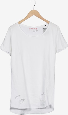 Review T-Shirt S in Weiß: Vorderseite