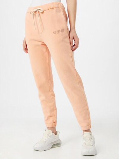 THE KOOPLES SPORT Hlače u srebrno siva / breskva / crna, Prikaz modela