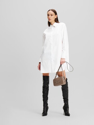 Tunica di Karl Lagerfeld in bianco