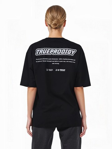 T-shirt ' Eden F ' trueprodigy en noir : devant