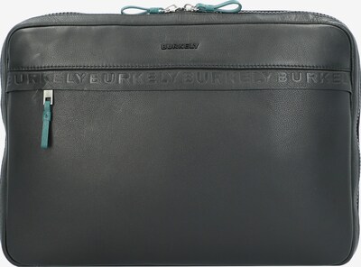 Burkely Laptoptasche 'Bold' in türkis / schwarz, Produktansicht