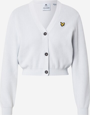 Cardigan Lyle & Scott en bleu : devant