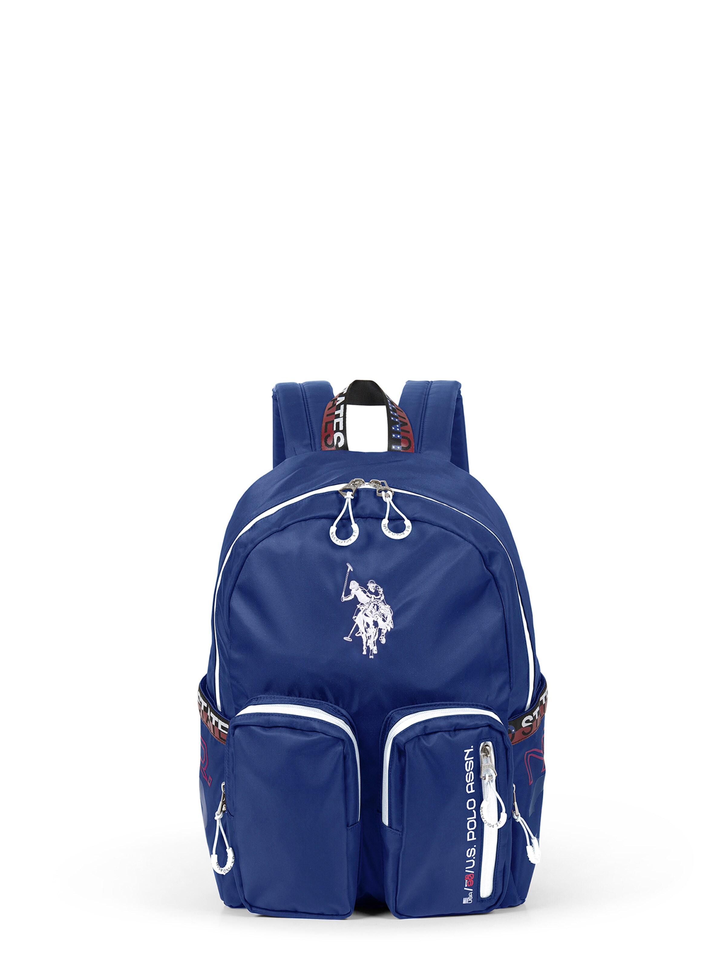 U.S. POLO ASSN. Backpack in Blue: front