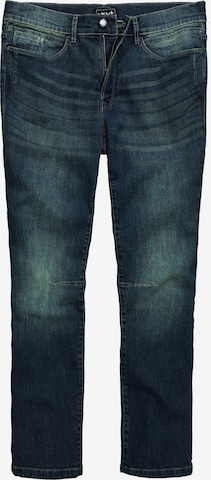 Men Plus Regular Jeans in Blue: front