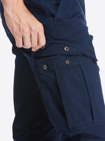 TIMBERLAND Regular Cargohose in Blau