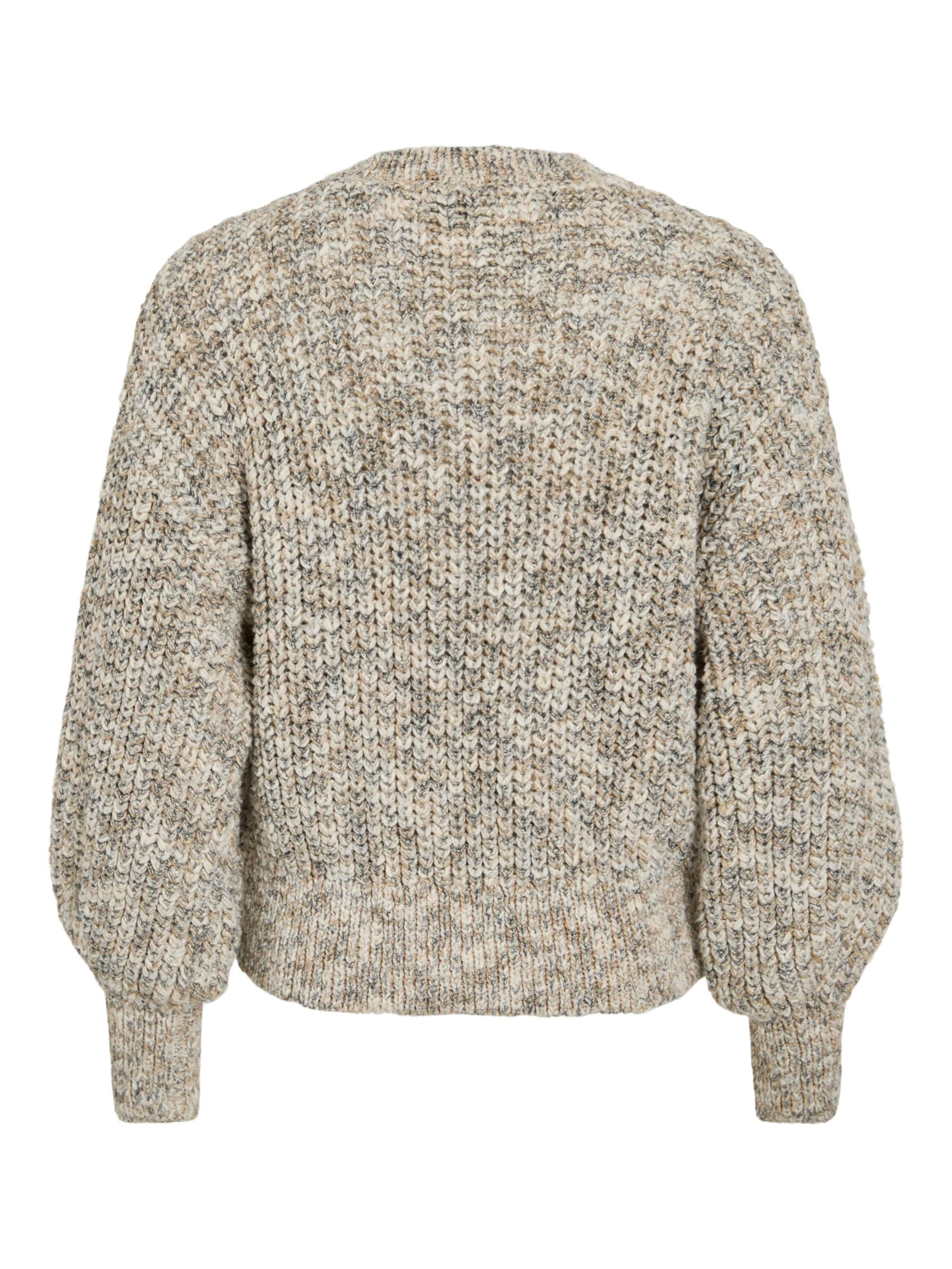 ROUGE EDIT Oversized Sweater in Grey