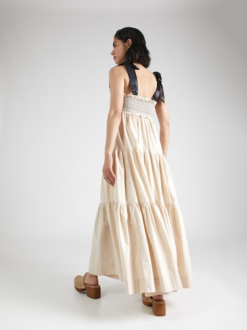 Free People Kleid in Beige