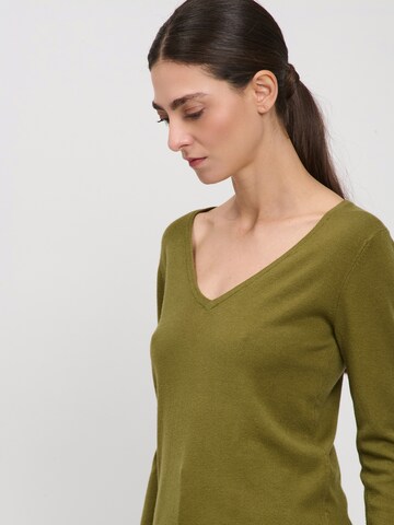 Influencer Sweater in Green