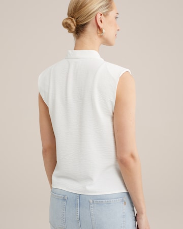 Chemisier WE Fashion en blanc