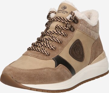 REMONTE Sneakers in Beige: front