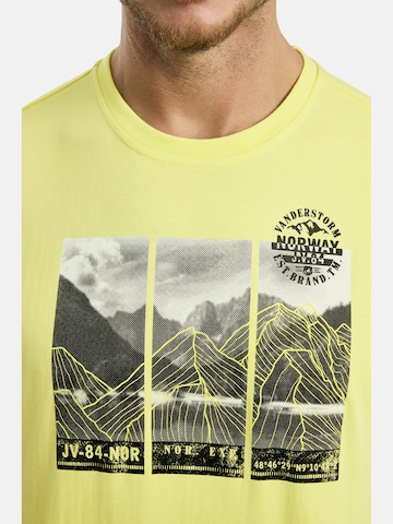 Jan Vanderstorm T-Shirt ' Kristfinnur ' in Grün