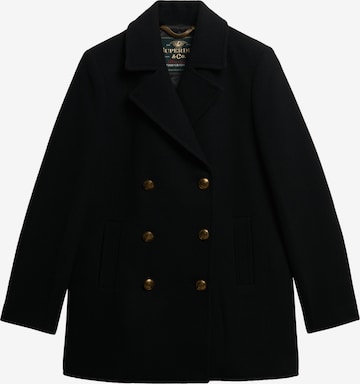 Superdry & Co Tussenmantel in Zwart: voorkant