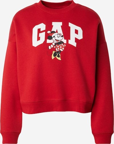 Gap Petite Collegepaita värissä vaaleankeltainen / kirkaanpunainen / musta / valkoinen, Tuotenäkymä