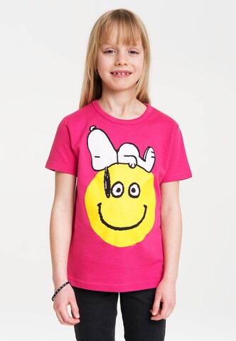 LOGOSHIRT Shirt in Roze