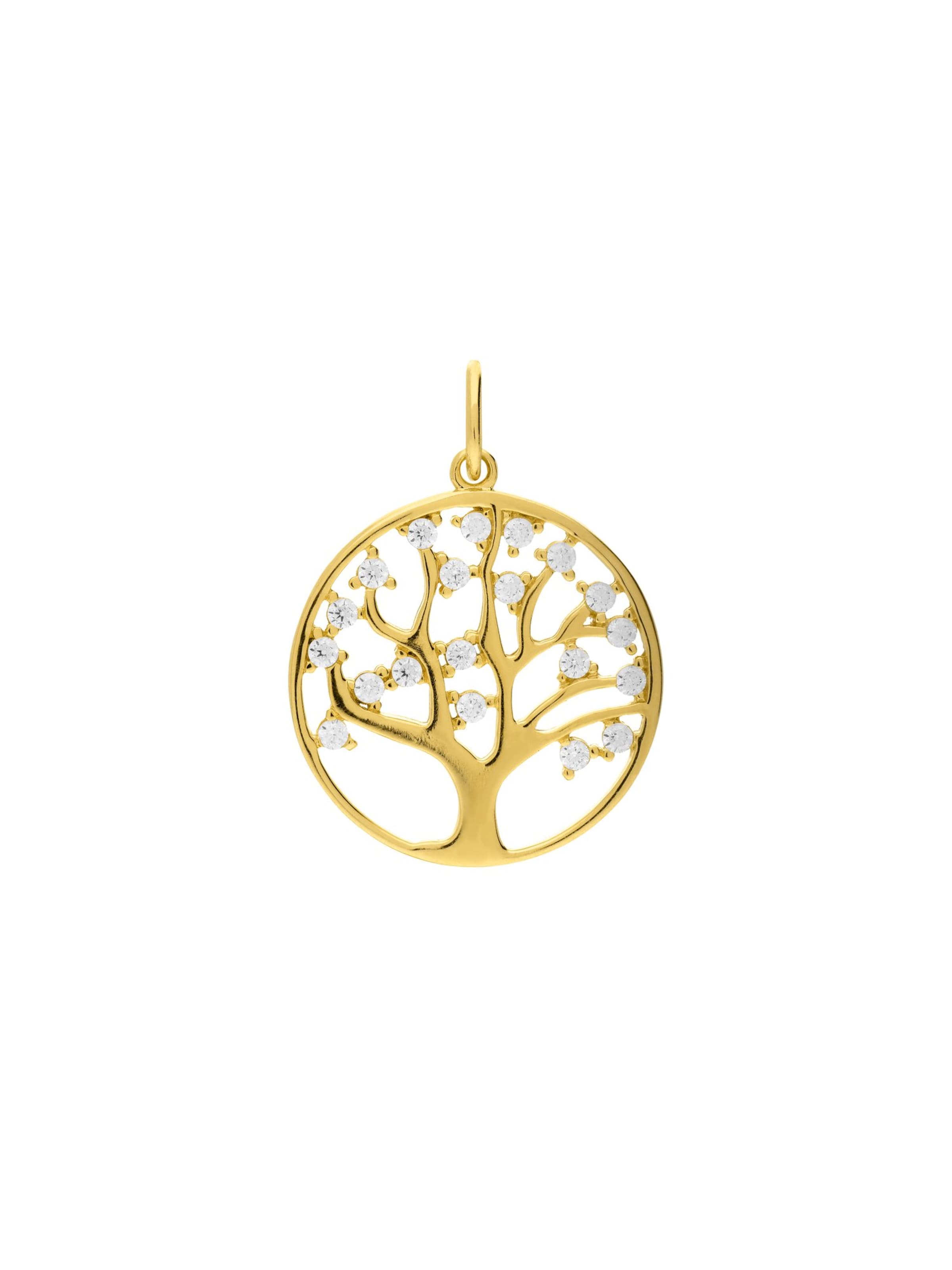 Pendentif 'Statement' Lucardi en or : devant