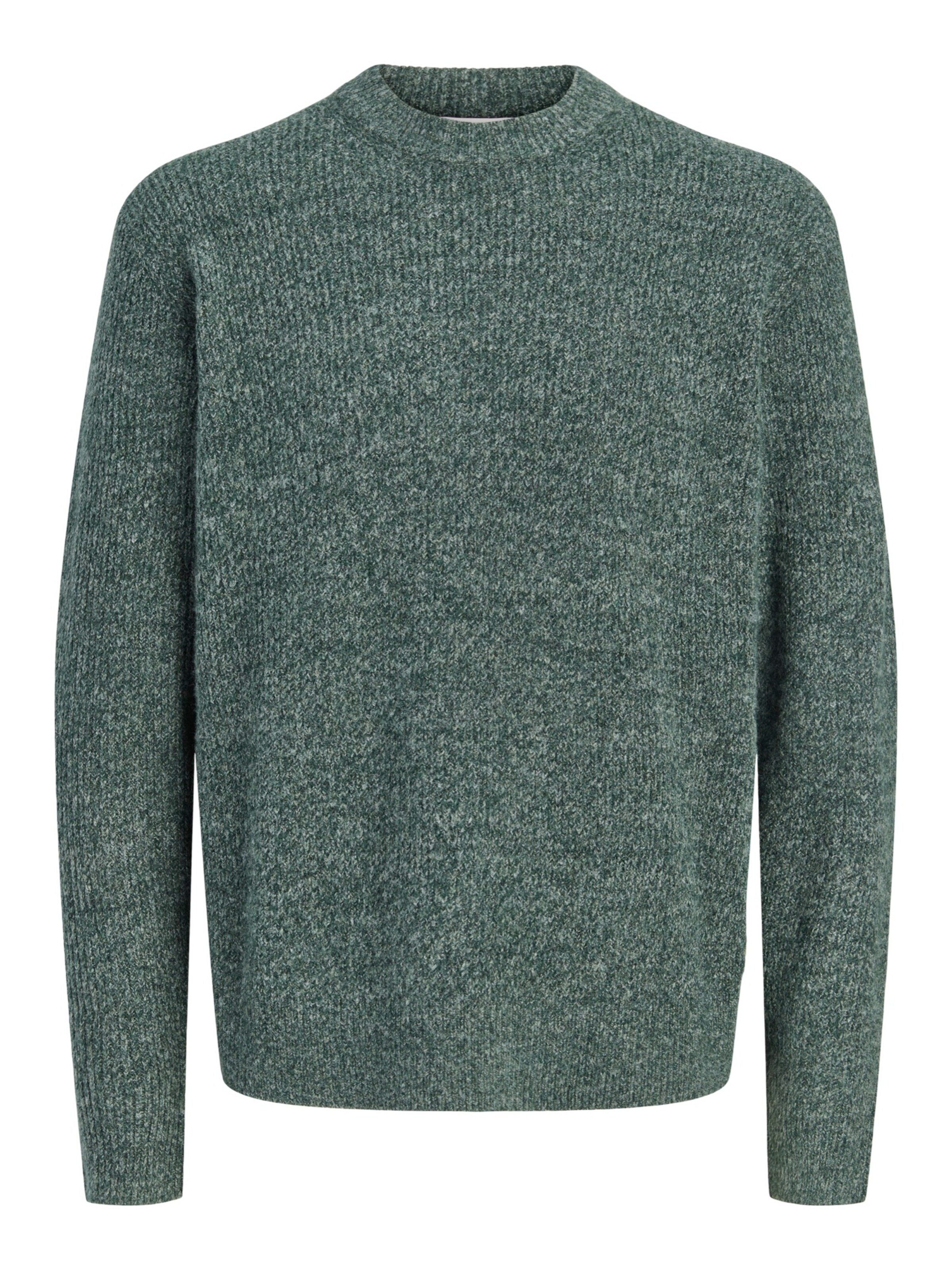 JACK & JONES Svetr 'JORFREDERIKSBERG OLLIE' – zelená: přední strana