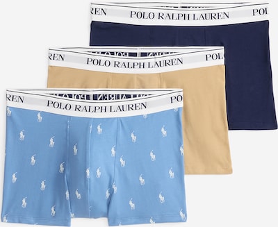 Polo Ralph Lauren Bokserishortsit 'CLASSIC' värissä hiekka / sininen / laivastonsininen, Tuotenäkymä